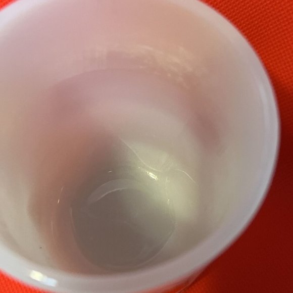 Snoppy Fire King 1958 Coffee Mug I Think I'm Allergic To Mornings Peanuts Schulz - Picture 6 of 8